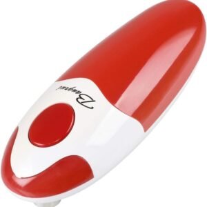 Electric Can Opener, Bangrui Safety One Touch Switch Cordless Automatic Can Opener, Electric Can Openers for Kitchen、Arthritis and Seniors, Best Kitchen Gadget for Almost All Size Can (Red)  Amazon.co.uk Home & Kitchen